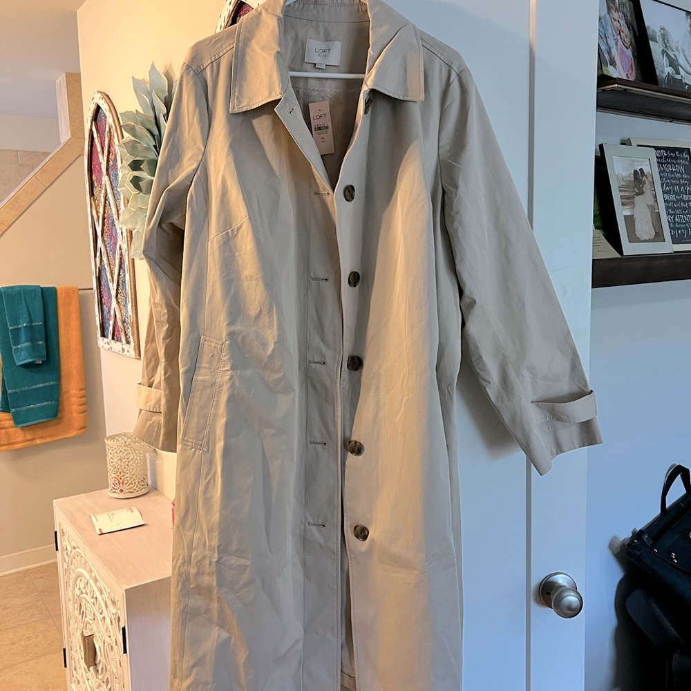 LOFT Plus Trench Coat